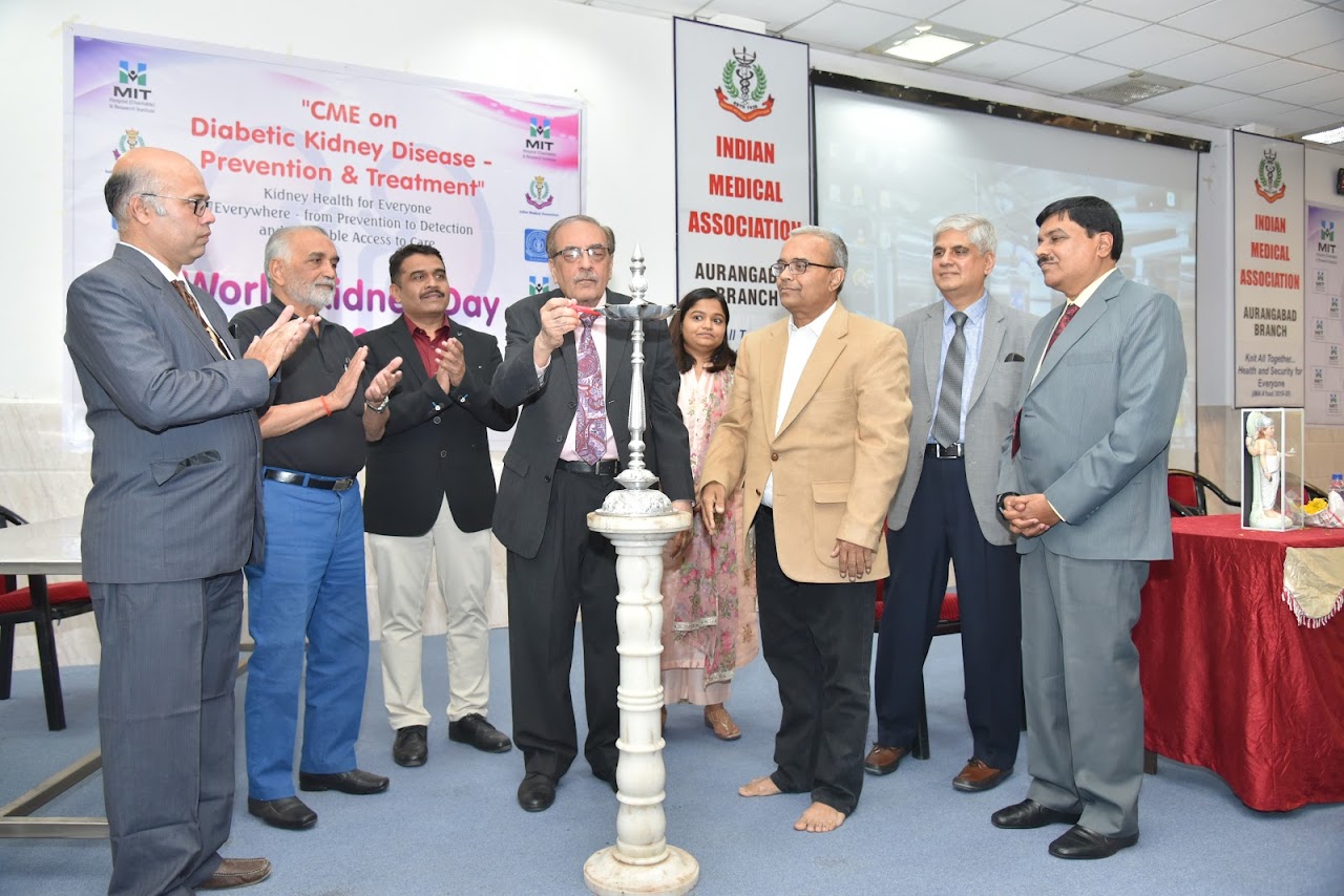 CME on Diabetic Kidney Disease - Prevention &amp; Treatment with Association IMA Aurangabad (7 March 2020)